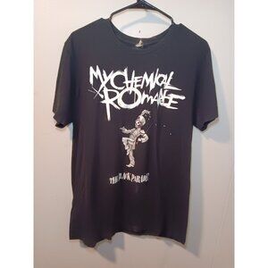 Rare Grunge Y2K My Chemical Romance Black  Parade Band Tee Shirt Large